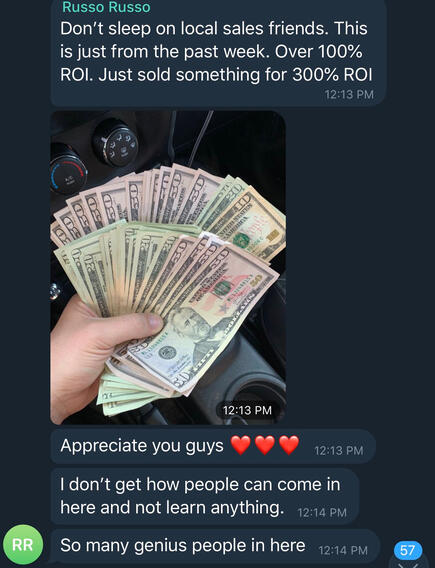 £210 profit in 1 sale.